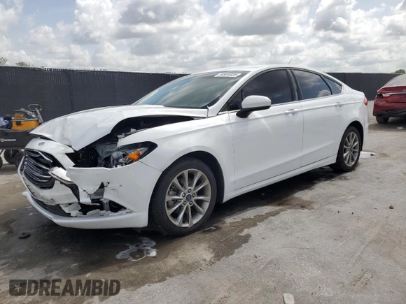2017 Ford Fusion SE with VIN 3FA6P0H78HR163746, listed as a Copart auction lot 59904035 with 78,811 mi miles and Salvage title. Bid and sale history available at DreamBid. Image 1.