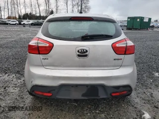 2014 Kia Rio EX with VIN KNADN5A35E6417270, listed as a Copart auction lot 80914984 with 53,932 mi miles and Salvage Title. Bid and sale history available at carsss.com. Image 6.