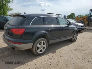 2013 Audi Q7 Premium Plus with VIN WA1LGAFE9DD008916, listed as a Copart auction lot 58062715 with 75,070 mi miles and Salvage title. Bid and sale history available at DreamBid. Image 3.