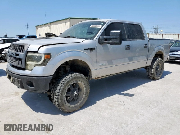 2014 Ford F-150 XL with VIN 1FTFW1ET2EKD73201, listed as a Copart auction lot 52908655 with 245,012 mi miles and Salvage Title. Bid and sale history available at carsss.com. Image 1.