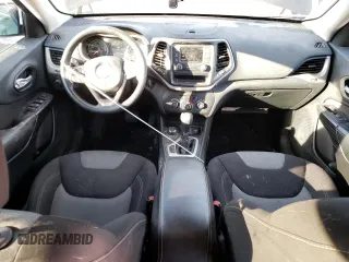 2016 Jeep Cherokee Altitude with VIN 1C4PJMAB9GW199835, listed as a Copart auction lot 87024904 with 128,429 mi miles and Salvage title. Bid and sale history available at DreamBid. Image 8.