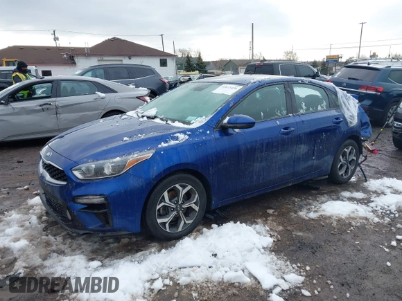 2019 Kia Forte LXS with VIN 3KPF24AD2KE124858, listed as a IAAI auction lot 41073436 with 95,218 mi miles. Bid and sale history available at carsss.com. Image 17.