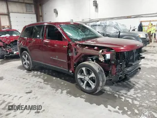 2023 Jeep Grand Cherokee with VIN 1C4RJYB61PC650128, listed as a IAAI auction lot 41498340 with 15,657 mi miles and . Bid and sale history available at DreamBid. Image 1.