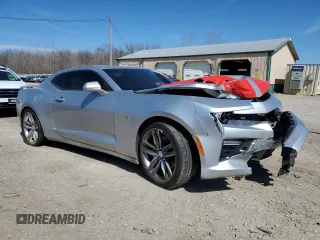 2018 Chevrolet Camaro 2SS with VIN 1G1FH1R71J0161959, listed as a Copart auction lot 50319075 with 41,396 mi miles and Salvage title. Bid and sale history available at DreamBid. Image 4.