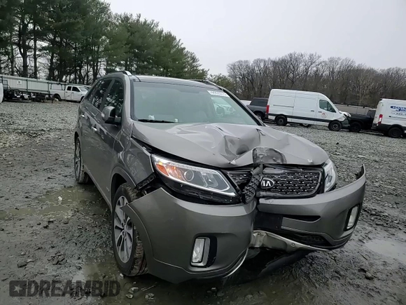 2014 Kia Sorento SX with VIN 5XYKWDA70EG432406, listed as a Copart auction lot 44859275 with 129,610 mi miles and Salvage Title. Bid and sale history available at carsss.com. Image 12.