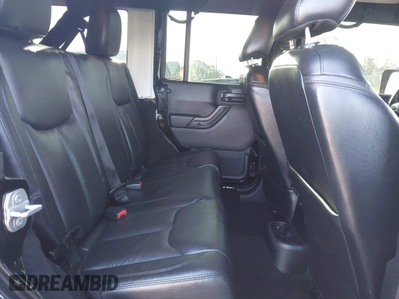 2017 Jeep Wrangler Unlimited Sahara with VIN 1C4BJWEG5HL635319, listed as a IAAI auction lot 42224748 with 141,214 mi miles and . Bid and sale history available at DreamBid. Image 8.