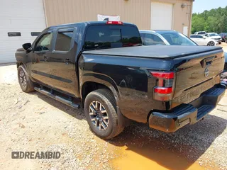 2024 Nissan Frontier Pro-4X with VIN 1N6ED1EK3RN604083, listed as a IAAI auction lot 42479714 with 5,187 mi miles and . Bid and sale history available at DreamBid. Image 3.