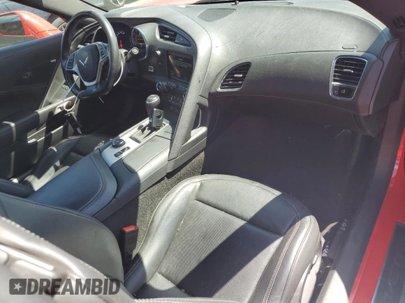2019 Chevrolet Corvette 1LT with VIN 1G1YB2D73K5111639, listed as a Copart auction lot 50060404 with 24,787 mi miles and Salvage Title. Bid and sale history available at carsss.com. Image 8.