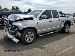 2005 Dodge 1500 SLT z VIN 1D7HU18D05J623517, wystawiony jako Copart lot #57756865 z przebiegiem 217 827 mil mil oraz Szkoda całkowita • Salvage title. Historia ofert i sprzedaży dostępna na DreamBid. Obrazek 1.