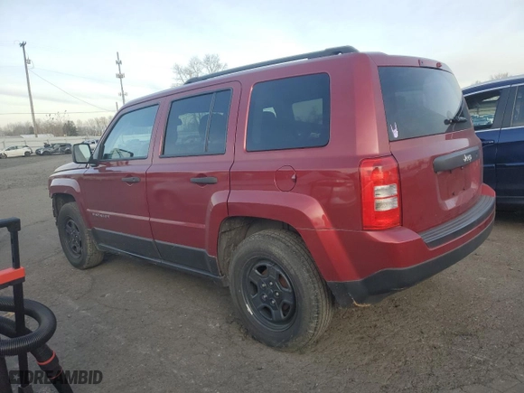 2016 Jeep Patriot Sport with VIN 1C4NJPBB7GD777465, listed as a Copart auction lot 83537894 with 95,378 mi miles and Salvage Title. Bid and sale history available at carsss.com. Image 2.