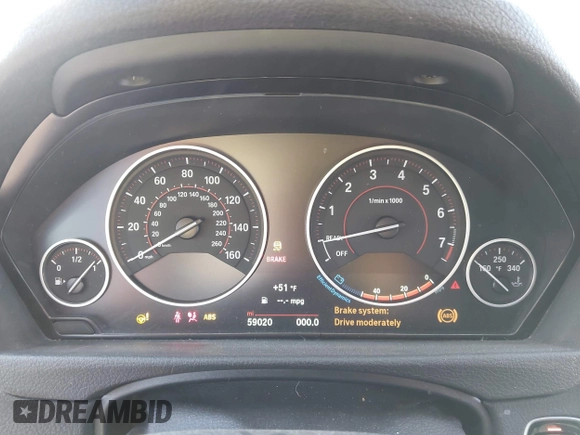 2017 BMW 3 Series 340i xDrive with VIN WBA8B7G32HNT70948, listed as a IAAI auction lot 41770234 with 60,000 mi miles and . Bid and sale history available at DreamBid. Image 7.