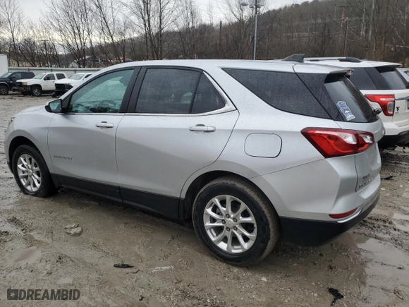 2021 Chevrolet Equinox LT with VIN 3GNAXUEV6MS179405, listed as a Copart auction lot 43131725 with 67,003 mi miles and Salvage Title. Bid and sale history available at carsss.com. Image 2.