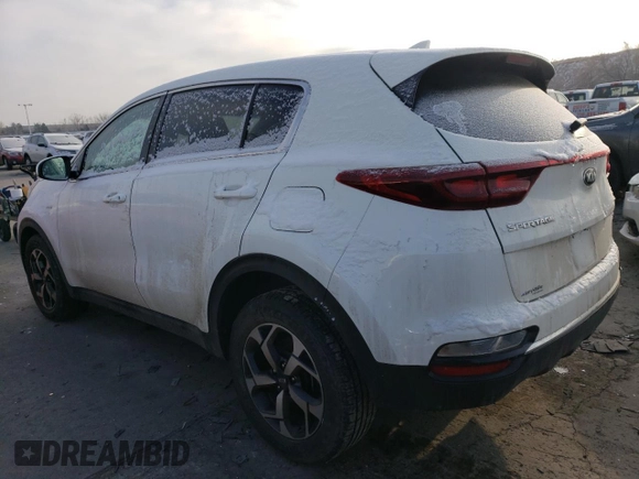 2021 Kia Sportage LX with VIN KNDPMCACXM7849384, listed as a Copart auction lot 45990535 with 70,689 mi miles and Salvage Title. Bid and sale history available at carsss.com. Image 2.