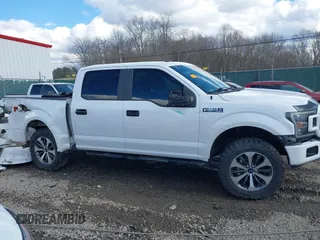 2019 Ford F-150 XL with VIN 1FTEW1EP8KKD11487, listed as a IAAI auction lot 41643388 with 109,881 mi miles and . Bid and sale history available at DreamBid. Image 14.