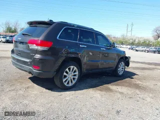 2017 Jeep Grand Cherokee Limited with VIN 1C4RJFBG1HC603311, listed as a IAAI auction lot 41936293 with 64,994 mi miles. Bid and sale history available at carsss.com. Image 4.