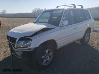 2000 Toyota RAV4 with VIN JT3HP10V5Y7155781, listed as a Copart auction lot 89097525 with 0 mi miles and Salvage Title. Bid and sale history available at carsss.com. Image 1.