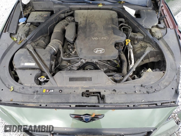 2015 Hyundai Genesis 3.8L with VIN KMHGN4JE0FU034132, listed as a Copart auction lot 56011995 with 206,517 mi miles and Clean Title. Bid and sale history available at DreamBid. Image 11.