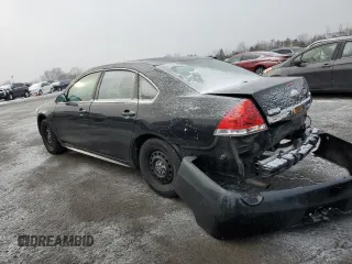 2011 Chevrolet Impala Police Police with VIN 2G1WD5EM7B1302697, listed as a Copart auction lot 46156175 with 181,835 mi miles and Salvage Title. Bid and sale history available at carsss.com. Image 2.