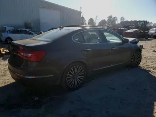 2015 Kia Cadenza Premium with VIN KNALN4D75F5168707, listed as a Copart auction lot 47615395 with 137,754 mi miles and Clean Title. Bid and sale history available at DreamBid. Image 3.