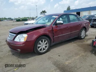 2005 Ford Five Hundred Limited with VIN 1FAFP28105G196511, listed as a Copart auction lot 60317405 with 212,972 mi miles and Salvage title. Bid and sale history available at DreamBid. Image 1.