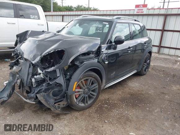 2022 MINI Countryman Cooper S with VIN WMZ83BR06N3N90333, listed as a IAAI auction lot 42629529 with 24,871 mi miles and . Bid and sale history available at DreamBid. Image 17.