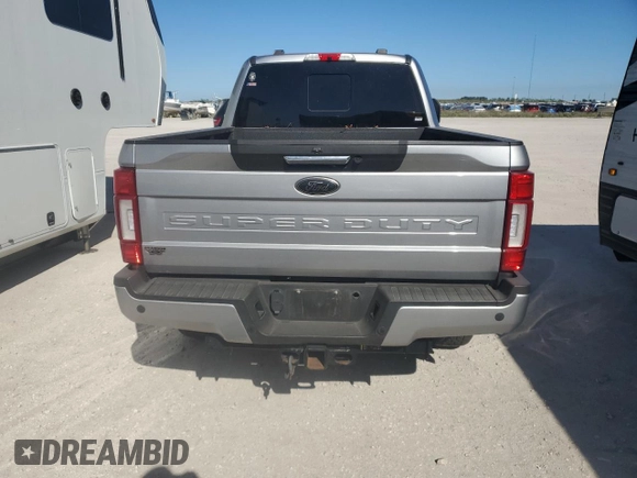2022 Ford F-350 XL with VIN 1FT8W3BT4NED29708, listed as a Copart auction lot 80881724 with Not provided miles and Non repairable. Bid and sale history available at DreamBid. Image 6.
