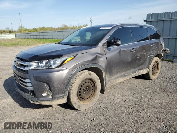 2018 Toyota Highlander SE z VIN 5TDJZRFH4JS551509, wystawiony jako Copart lot #56700765 z przebiegiem 133 320 mil mil oraz Szkoda całkowita • Salvage title. Historia ofert i sprzedaży dostępna na DreamBid. Obrazek 1.