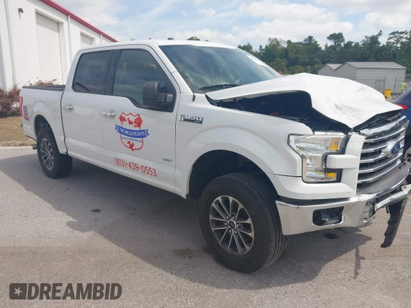 2017 Ford F-150 XL with VIN 1FTEW1EP6HFB40594, listed as a IAAI auction lot 41309921 with 184,454 mi miles. Bid and sale history available at carsss.com. Image 1.