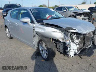2015 Lexus CT 200h Hybrid with VIN JTHKD5BH8F2224030, listed as a IAAI auction lot 41624510 with 95,176 mi miles. Bid and sale history available at carsss.com. Image 1.