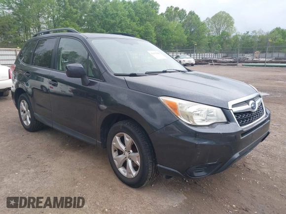 2014 Subaru Forester Premium with VIN JF2SJADC5EH402946, listed as a IAAI auction lot 42112508 with 254,173 mi miles and . Bid and sale history available at DreamBid. Image 1.