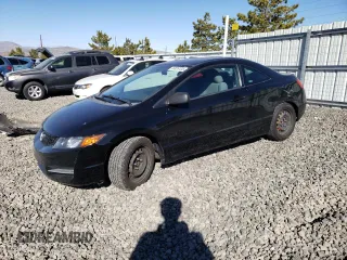 2009 Honda Civic Cpe LX with VIN 2HGFG12609H540858, listed as a Copart auction lot 46926135 with 180,818 mi miles and Salvage Title. Bid and sale history available at carsss.com. Image 1.
