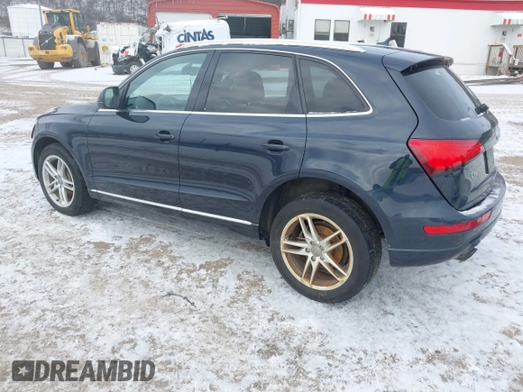 2014 Audi Q5 Premium Plus with VIN WA1LFAFP2EA018811, listed as a IAAI auction lot 41640414 with 114,331 mi miles. Bid and sale history available at carsss.com. Image 3.