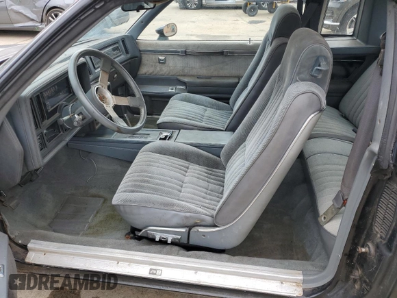 1987 Buick Regal with VIN 1G4GJ1179HP428886, listed as a Copart auction lot 88641365 with 1,648 mi miles and Clean Title. Bid and sale history available at DreamBid. Image 7.