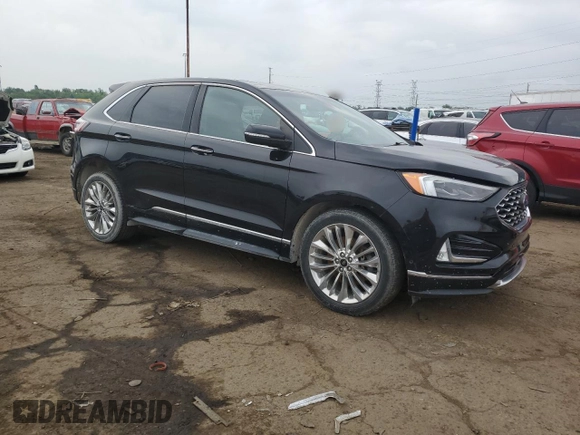 2020 Ford Edge Titanium с VIN 2FMPK4K9XLBA08682, выставлен на аукционе Copart как лот 65023385 с пробегом 78 633 миль миль и Чистый • Clean title. История ставок и продаж доступна на DreamBid. Изображение 4.