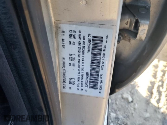 2000 Chrysler 300M M with VIN 2C3HE66GXYH430660, listed as a Copart auction lot 88656155 with 280,803 mi miles and Salvage Title. Bid and sale history available at DreamBid. Image 14.
