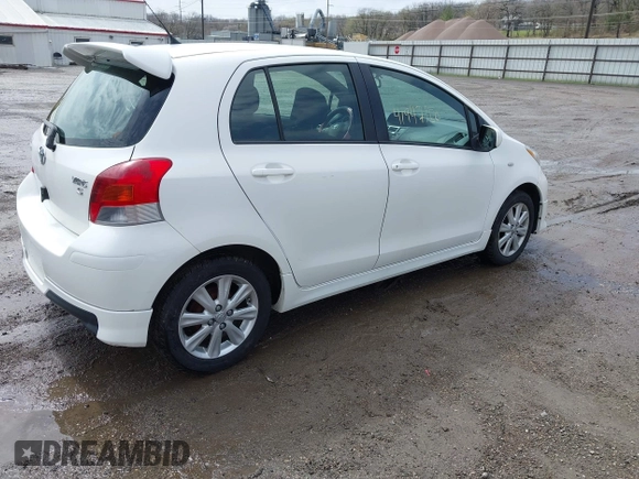 2009 Toyota Yaris with VIN JTDKT903095258534, listed as a IAAI auction lot 41947150 with 171,631 mi miles and . Bid and sale history available at DreamBid. Image 4.
