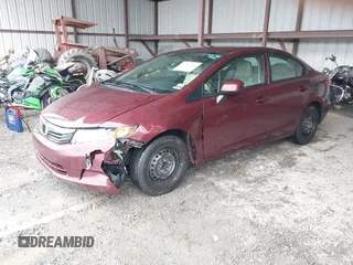 2012 Honda Civic LX z VIN 2HGFB2F57CH575278, wystawiony jako IAAI lot #42012251 z przebiegiem 258 807 mil mil oraz . Historia ofert i sprzedaży dostępna na DreamBid. Obrazek 2.