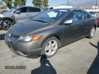2006 Honda Civic Cpe EX with VIN 2HGFG12886H566556, listed as a Copart auction lot 74371194 with 100,967 mi miles and Salvage Title. Bid and sale history available at carsss.com. Image 1.