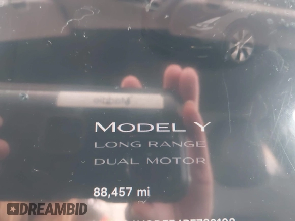 2023 Tesla Model Y Long Range with VIN 7SAYGDEE4PF789102, listed as a IAAI auction lot 41788860 with 88,457 mi miles and . Bid and sale history available at DreamBid. Image 15.