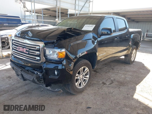 2019 GMC Canyon 2WD SLE with VIN 1GTG5CEN2K1238175, listed as a IAAI auction lot 41964502 with 96,107 mi miles and . Bid and sale history available at DreamBid. Image 2.