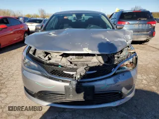 2016 Chrysler 200 LX with VIN 1C3CCCFB3GN195477, listed as a Copart auction lot 81224444 with 102,906 mi miles and Salvage Title. Bid and sale history available at carsss.com. Image 5.