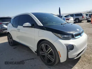 2014 BMW i3 with VIN WBY1Z4C51EV276642, listed as a Copart auction lot 52571115 with 112,178 mi miles and Salvage title. Bid and sale history available at DreamBid. Image 4.