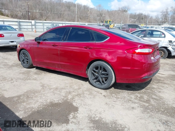 2014 Ford Fusion SE with VIN 1FA6P0H73E5388509, listed as a IAAI auction lot 41895066 with 103,567 mi miles. Bid and sale history available at carsss.com. Image 3.