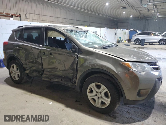 2015 Toyota RAV4 LE with VIN JTMBFREV4FD164921, listed as a Copart auction lot 87045954 with 114,350 mi miles and Salvage Title. Bid and sale history available at DreamBid. Image 4.