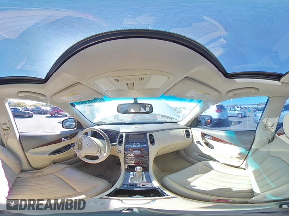 2008 Infiniti EX Journey with VIN JNKAJ09F38M361699, listed as a Copart auction lot 76582944 with 195,003 mi miles and Salvage Title. Bid and sale history available at DreamBid. Image 12.