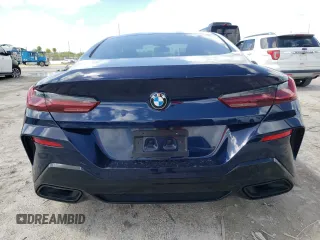 2020 BMW 8 Series 840i with VIN WBAAE2C00LBP62036, listed as a Copart auction lot 59505894 with 32,598 mi miles and Salvage Title. Bid and sale history available at carsss.com. Image 6.
