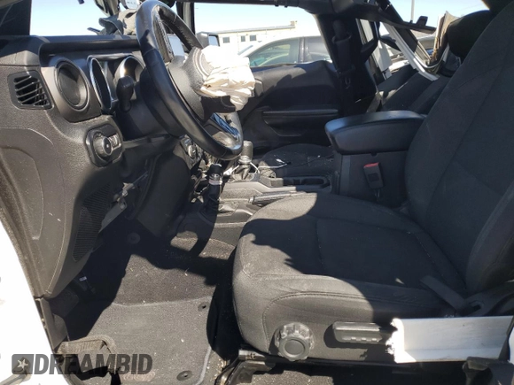 2019 Jeep Wrangler Unlimited Sport S z VIN 1C4HJXDN7KW638020, wystawiony jako Copart lot #48636745 z przebiegiem Nie podano mil oraz Nie do naprawy • Non repairable. Historia ofert i sprzedaży dostępna na DreamBid. Obrazek 7.