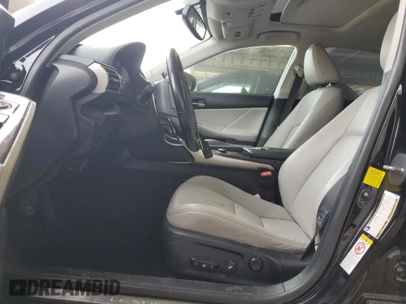 2016 Lexus IS 200t with VIN JTHBA1D20G5037648, listed as a Copart auction lot 59550705 with 123,934 mi miles and Clean title. Bid and sale history available at DreamBid. Image 7.