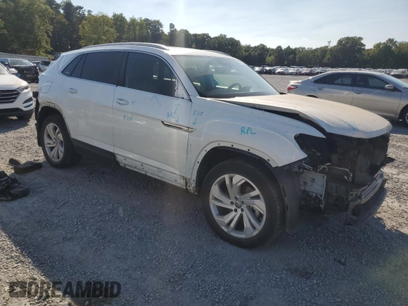2021 Volkswagen Atlas SEL с VIN 1V2EE2CA5MC231650, выставлен на аукционе Copart как лот 70891574 с пробегом 48 847 миль миль и Списание • Salvage title. История ставок и продаж доступна на DreamBid. Изображение 4.