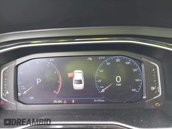 2020 Volkswagen Jetta SEL with VIN 3VWE57BU9LM085726, listed as a IAAI auction lot 41776744 with 81,393 mi miles and . Bid and sale history available at DreamBid. Image 7.